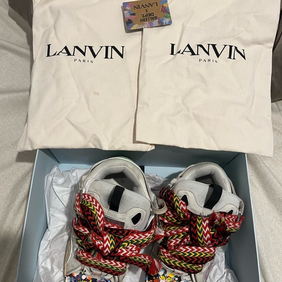 Lanvin X Gallery Dept curb sneaker